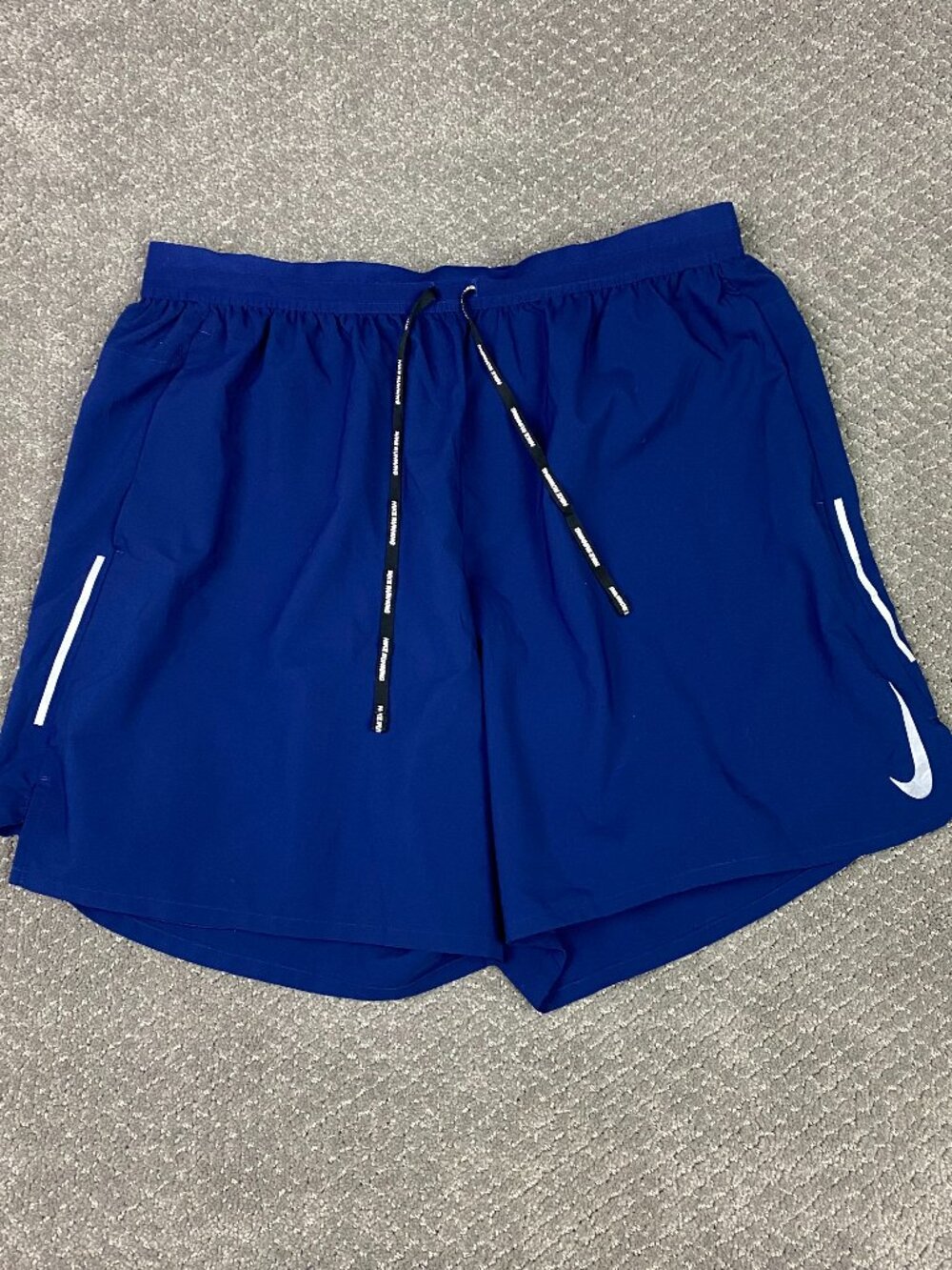 Nike Men's Blue Performance Running Shorts